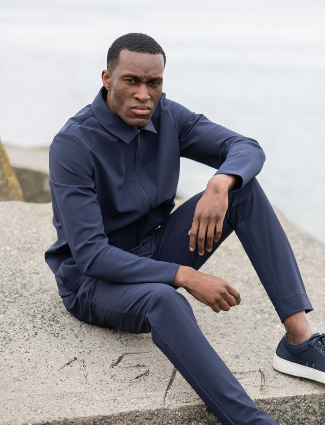 Trouser Deluxe, Denzel - Navy