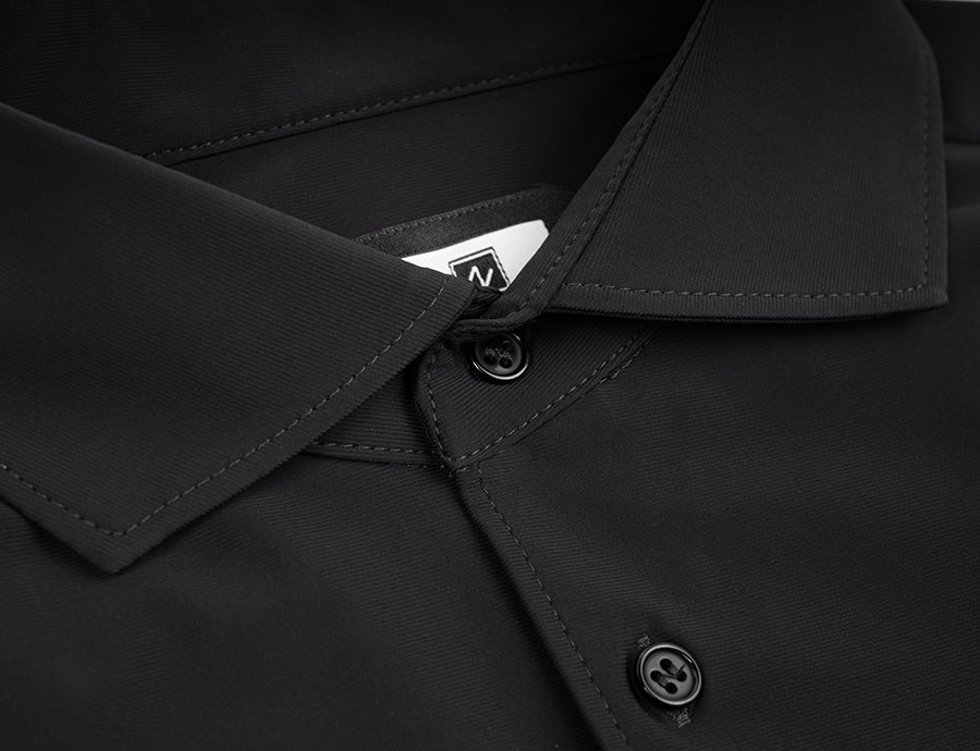 Shirt Long Sleeve, Noan - Black