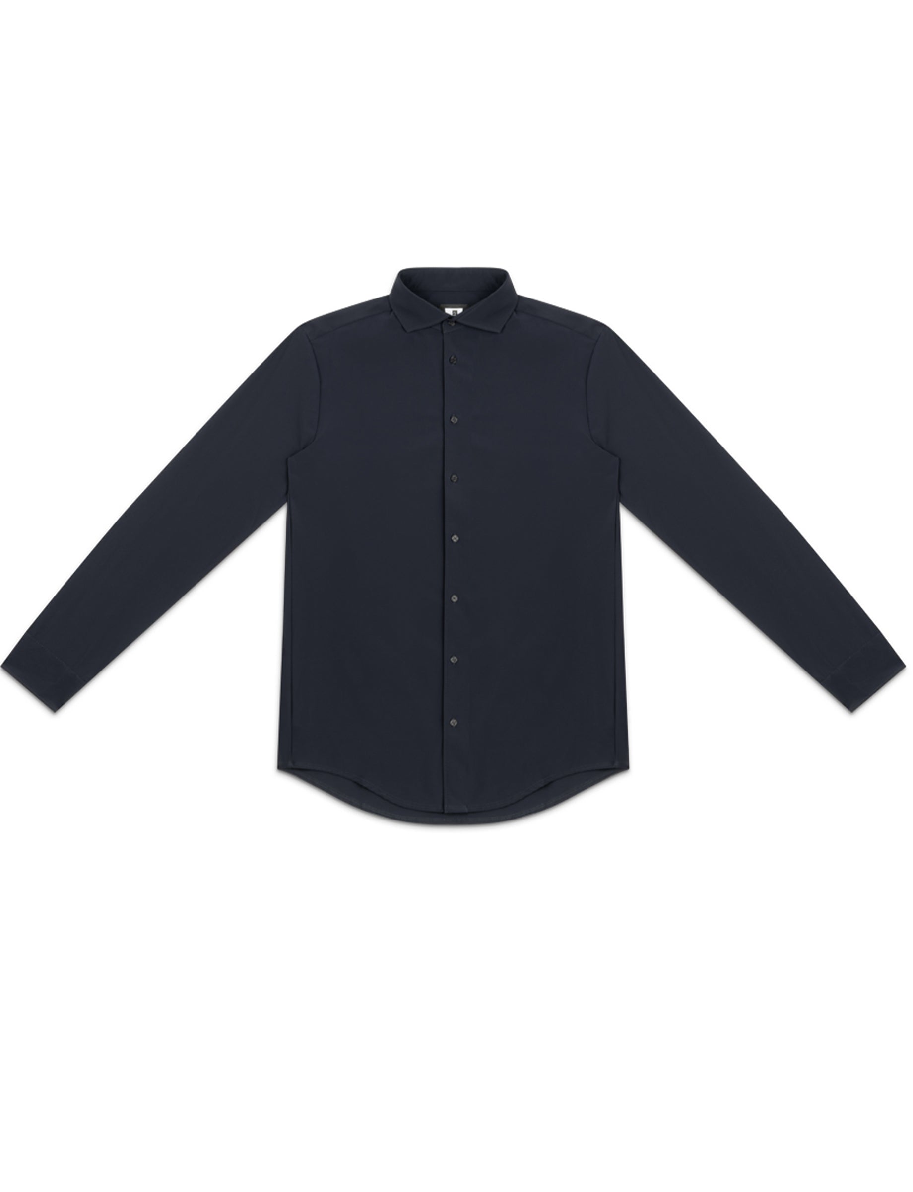Shirt Long Sleeve, Noan - Navy Blue