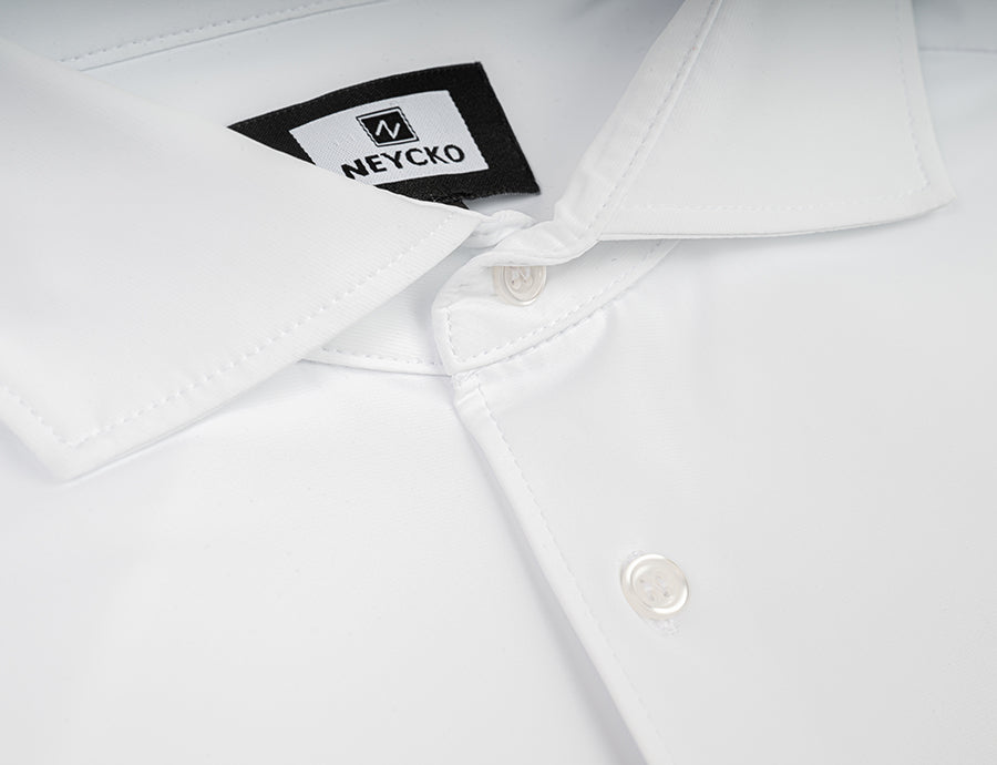 Shirt Long Sleeve, Noan - White