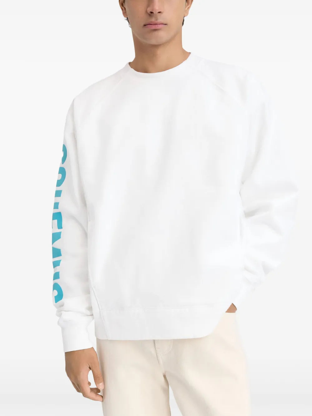 Jacquemus logo-print cotton sweatshirt