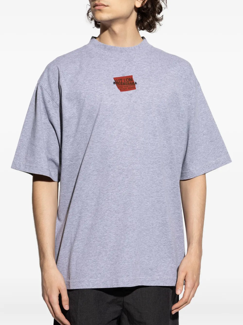 Balenciaga Taped logo-print  t-shirt
