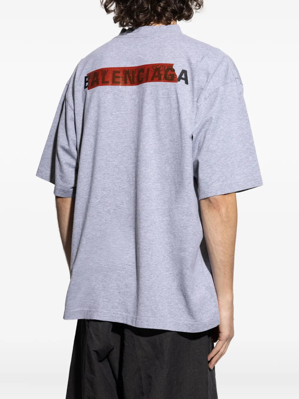 Balenciaga Taped logo-print  t-shirt