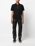Givenchy half-zip cotton polo top