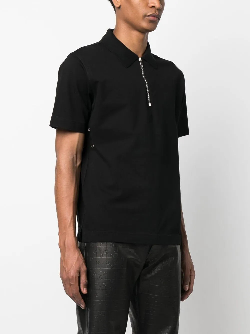 Givenchy half-zip cotton polo top