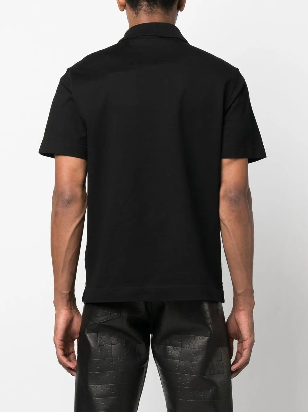 Givenchy half-zip cotton polo top