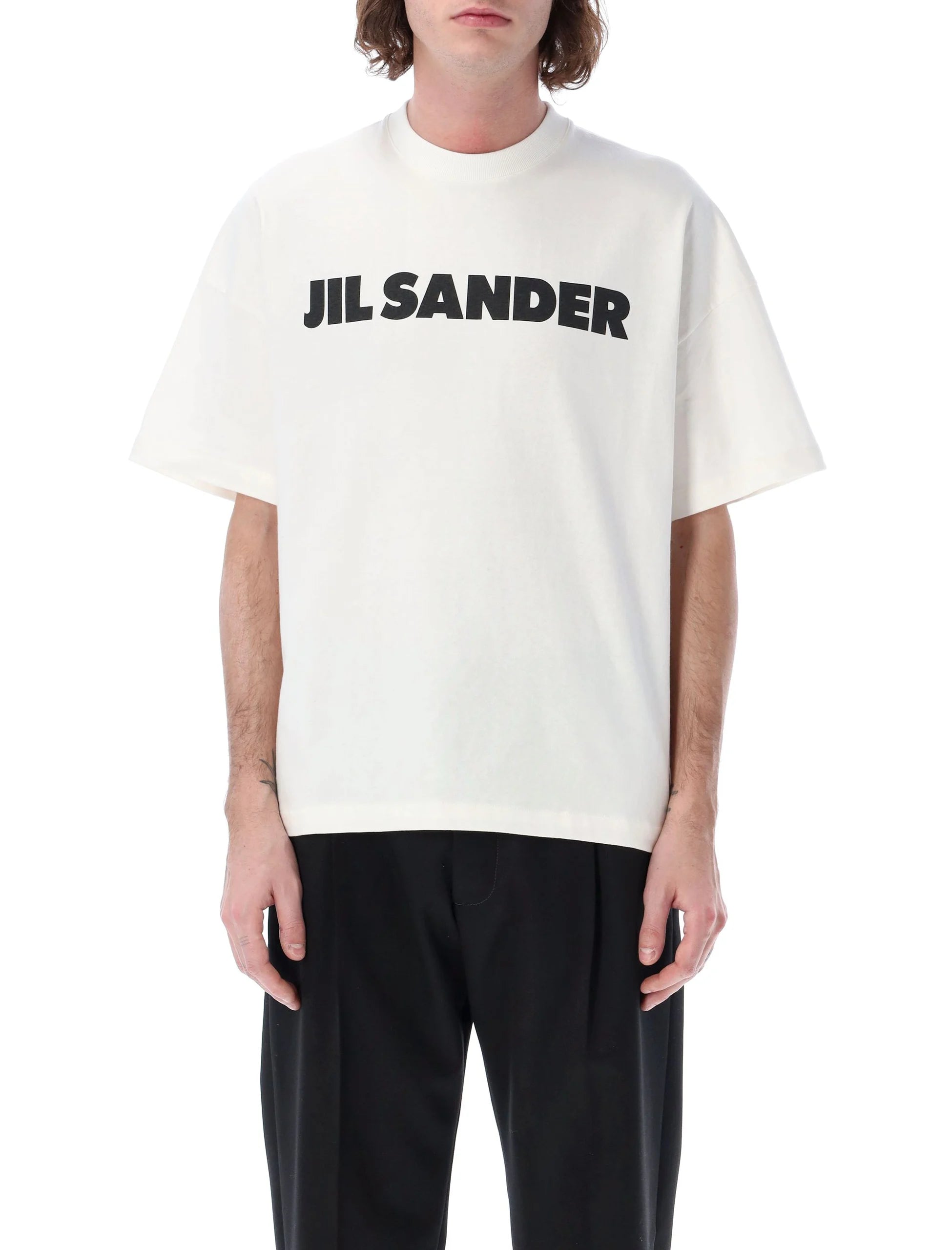 Jil Sander logo-print T-shirt