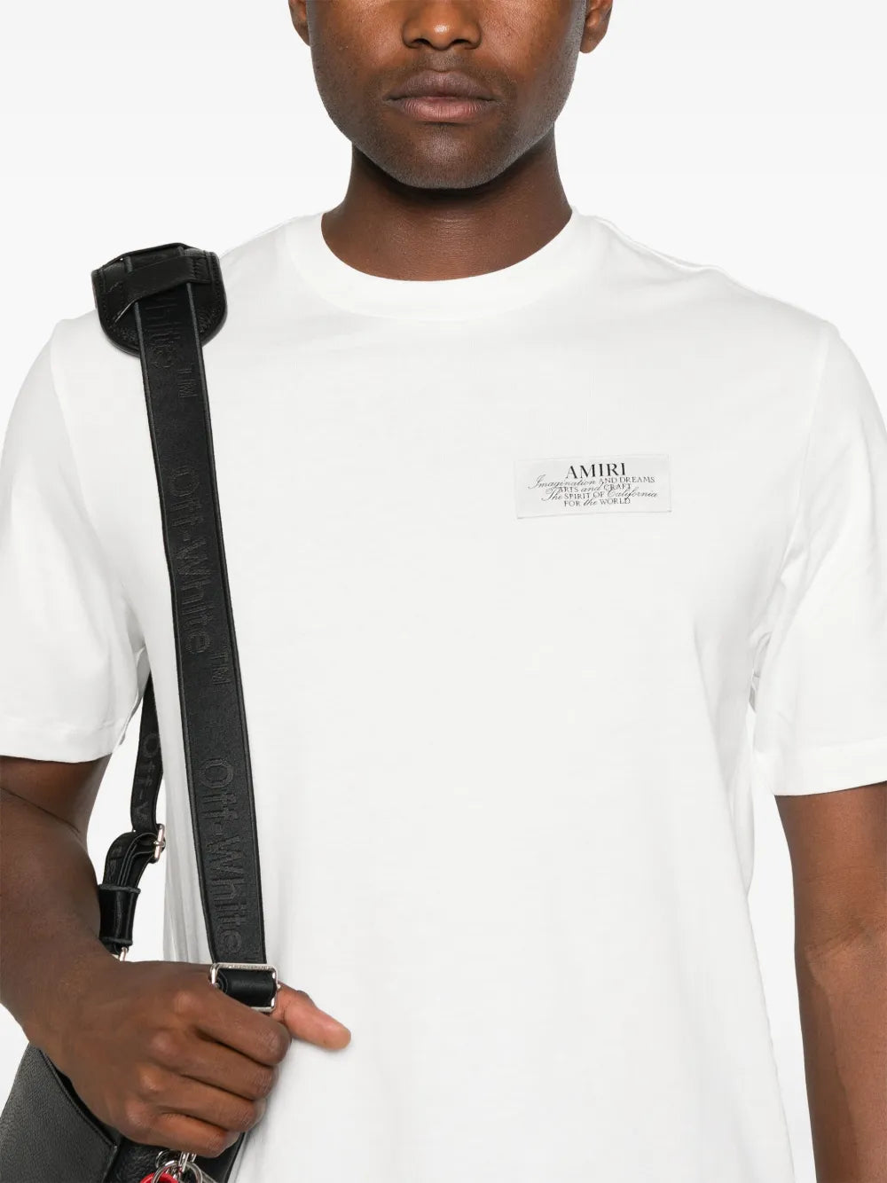 AMIRI logo-patch T-shirt