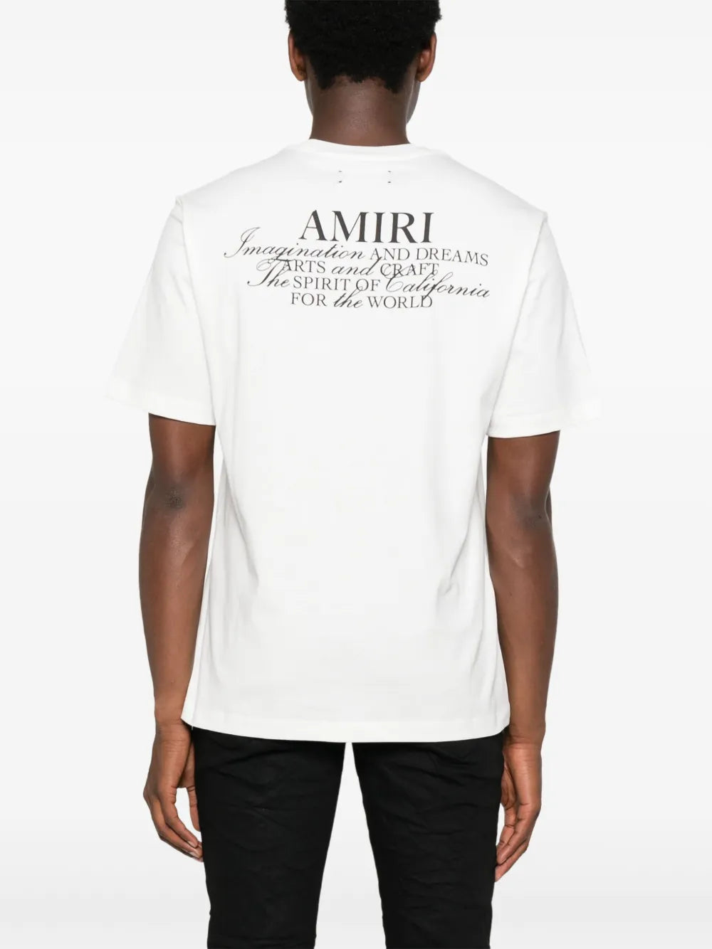 AMIRI logo-patch T-shirt