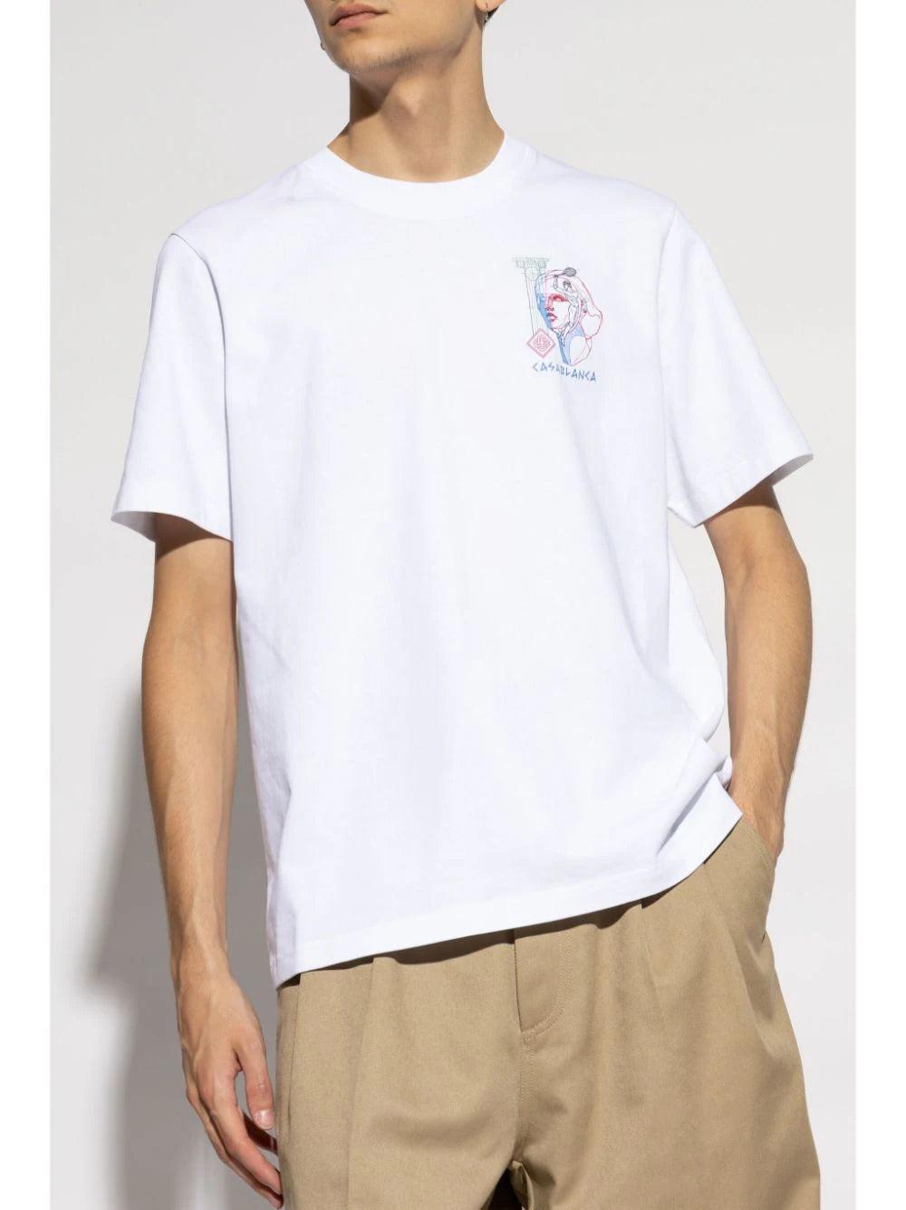 Casa blanca Crewneck Printed front and back panels