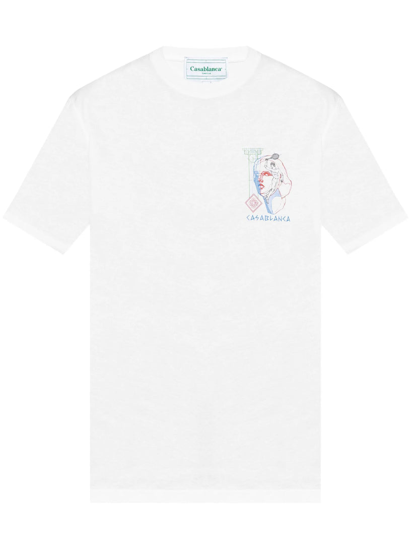 Casa blanca Crewneck Printed front and back panels