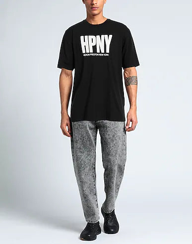 HERON PRESTON HPNY Black T-Shirt
