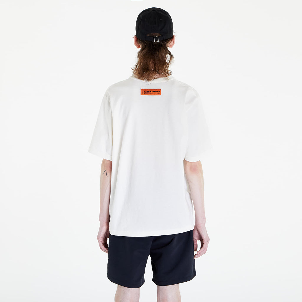 HERON PRESTON HPNY WHITE BLACK T-SHIRT
