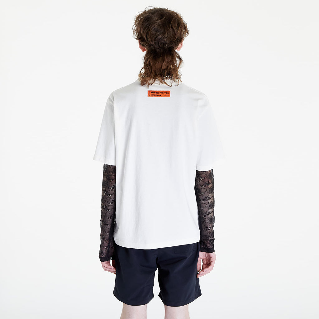HERON PRESTON MISPRINTED HERON SHORT SLEEVE T-SHIRT