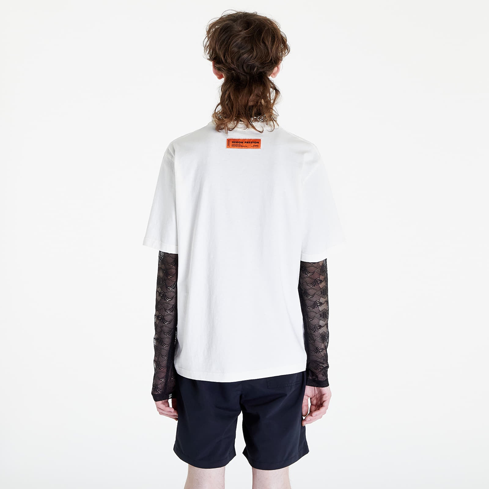HERON PRESTON MISPRINTED HERON SHORT SLEEVE T-SHIRT