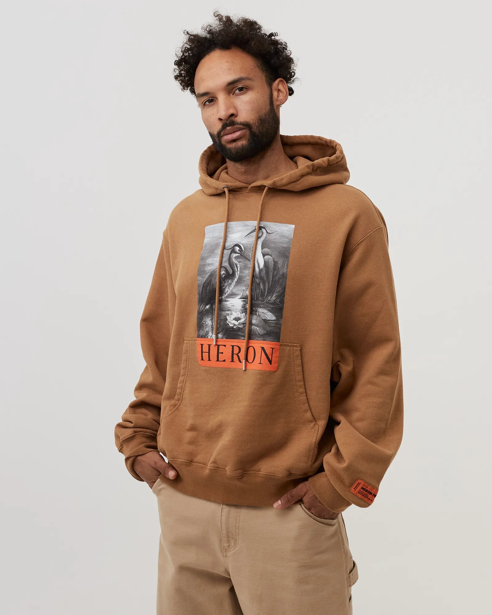 HERON PRESTONHERON BW HOODIE