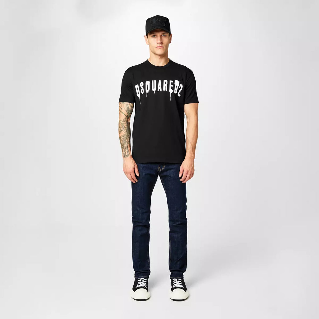 DSquared2 Spray Logo T Shirt