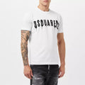 DSquared2 Spray Logo T Shirt White
