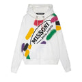 Palm Angels x Missoni Sport Logo Print Hoodie White