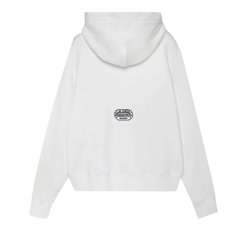 Palm Angels x Missoni Sport Logo Print Hoodie White