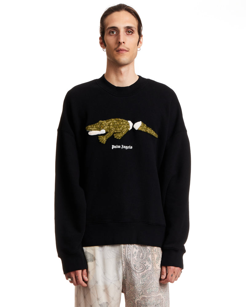 Palm Angels Crocodile Crewneck