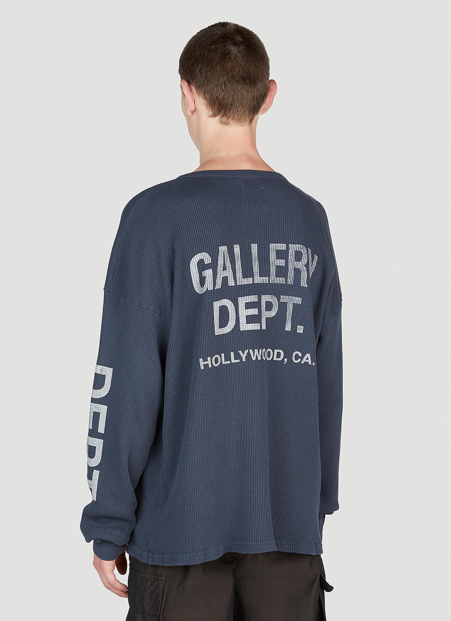 GALLERY DEPT. Logo Print Thermal Sweatshirt