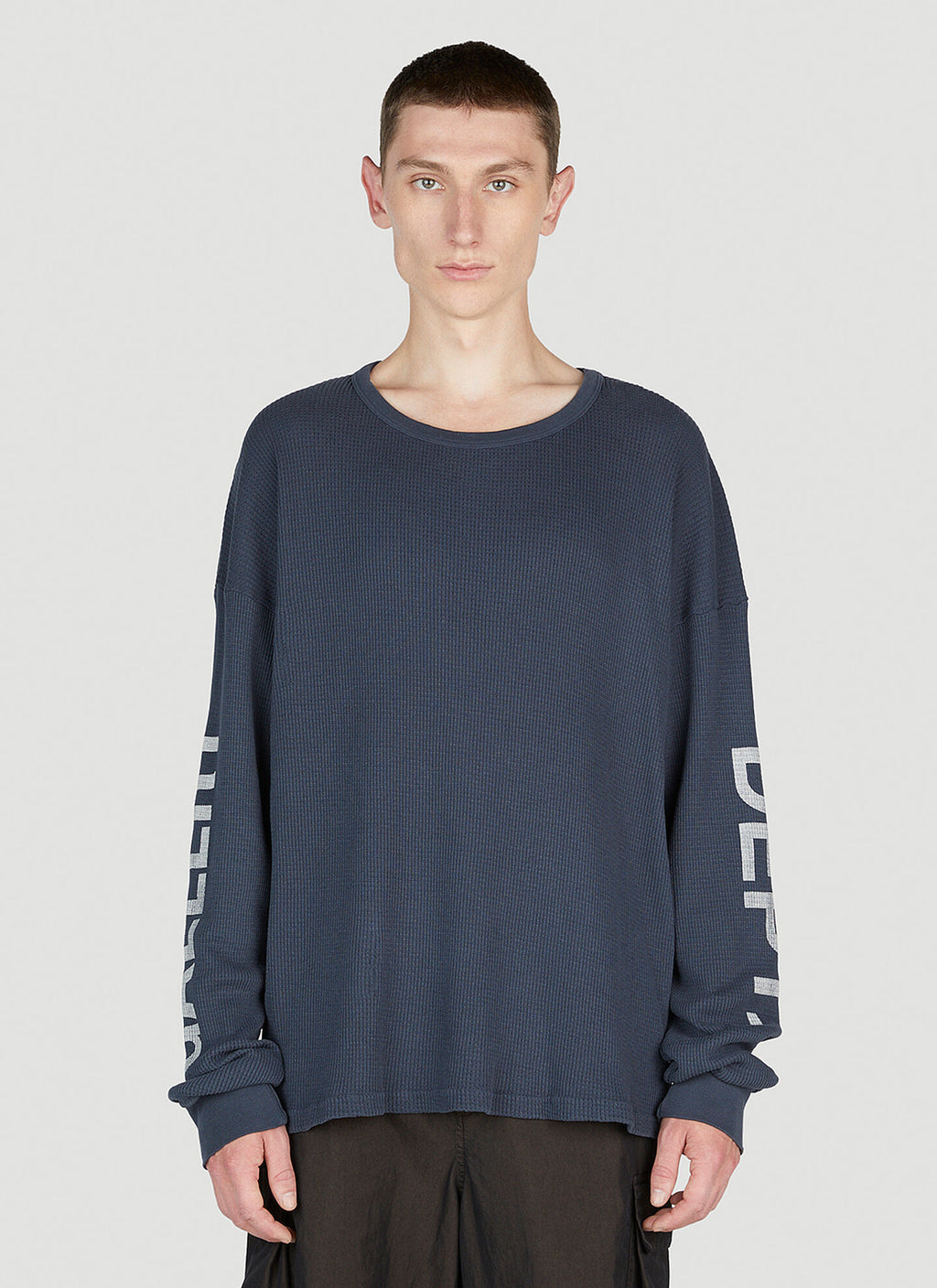 GALLERY DEPT. Logo Print Thermal Sweatshirt