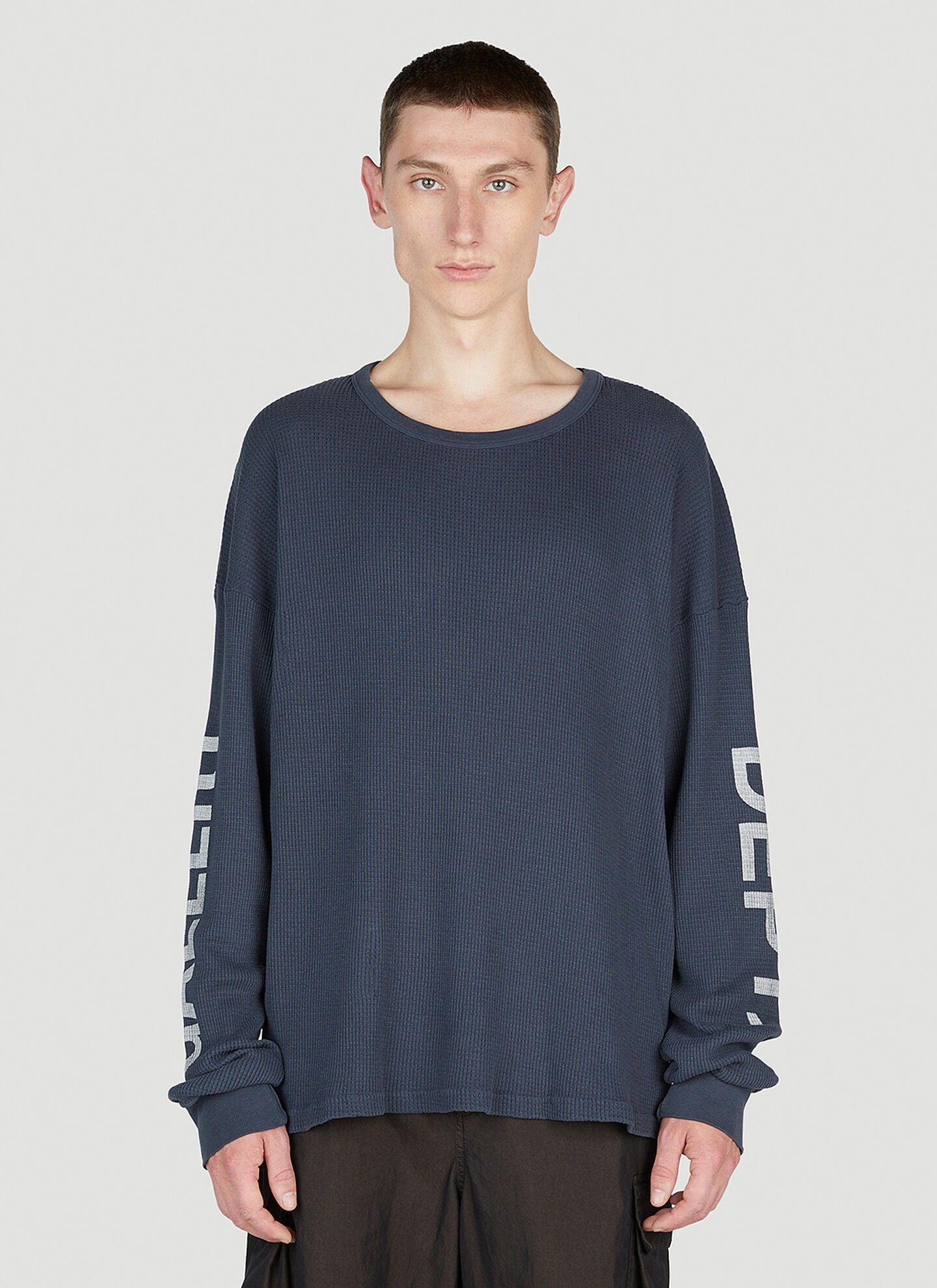 GALLERY DEPT. Logo Print Thermal Sweatshirt