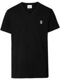 Burberry Black Marlet V-Neck T-Shirt