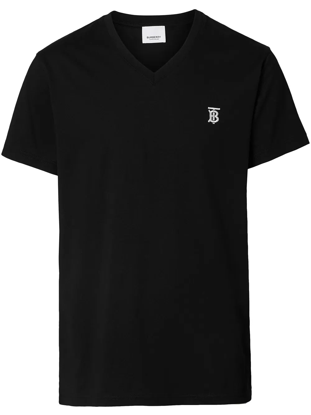 Burberry Black Marlet V-Neck T-Shirt
