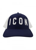 DSQUARED ICON TRUCKER CAP NAVY