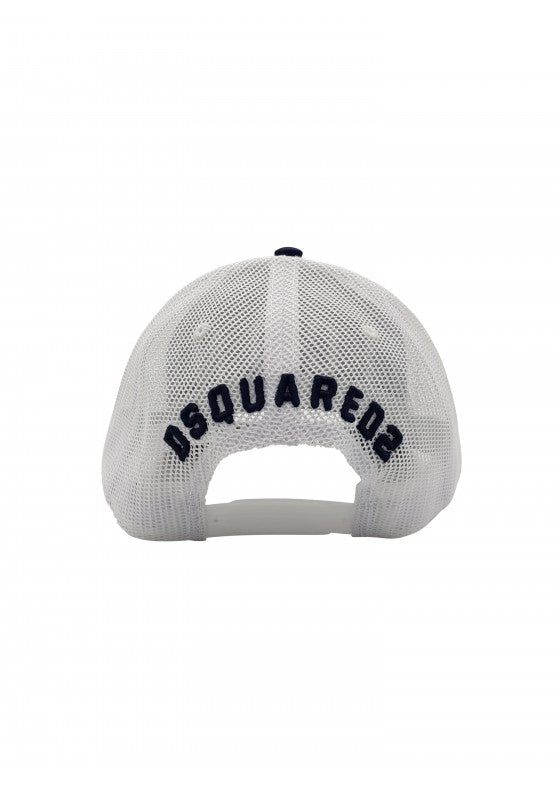 DSQUARED ICON TRUCKER CAP NAVY