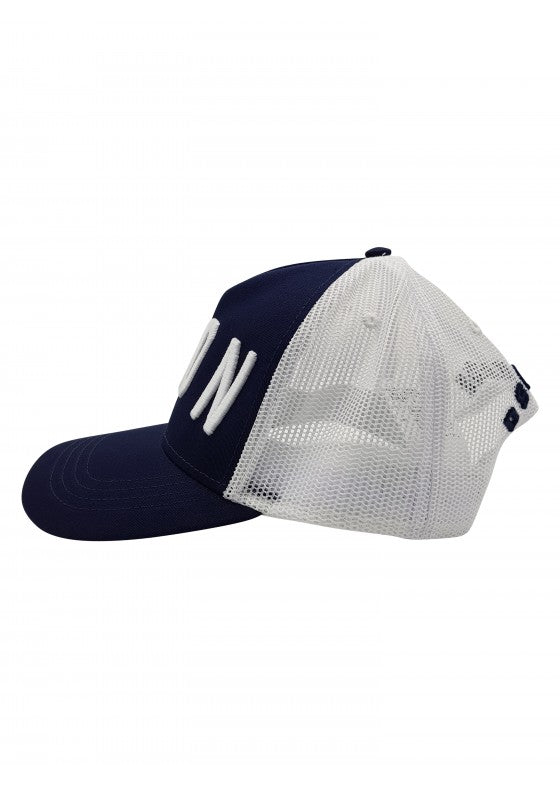 DSQUARED ICON TRUCKER CAP NAVY
