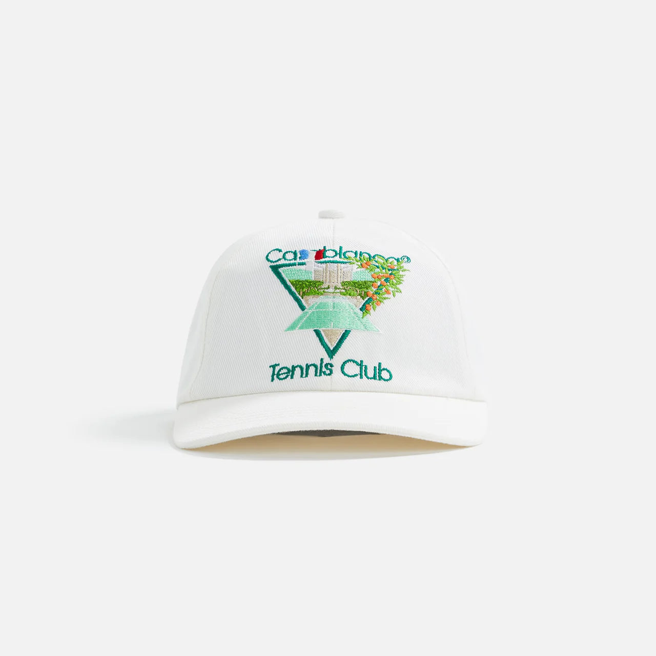 Casablanca Tennis Club Icon Embroidered Cap