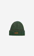 HERON PRESTON  Logo-Patch Ribbed-Wool Beanie