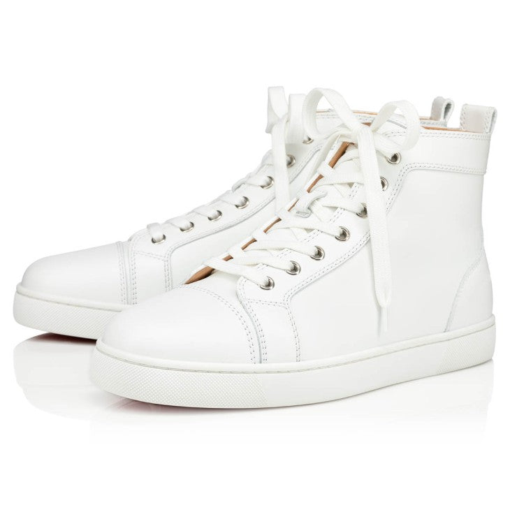 Christian Louboutin Louis leather high-top sneakers