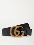 Gucci Leather belt with Double G buckle