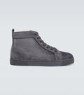 Christian Louboutin Louis suede high-top sneakers
