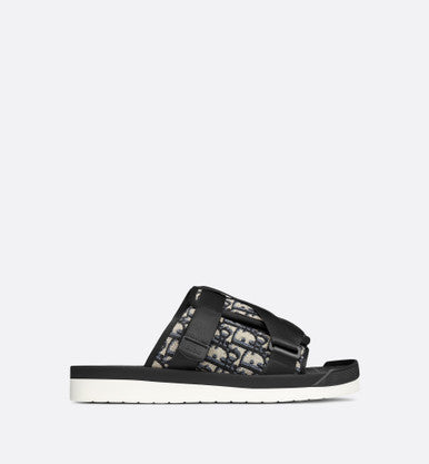 Dior Alpha Sandal 'Dior Oblique - Beige Black
