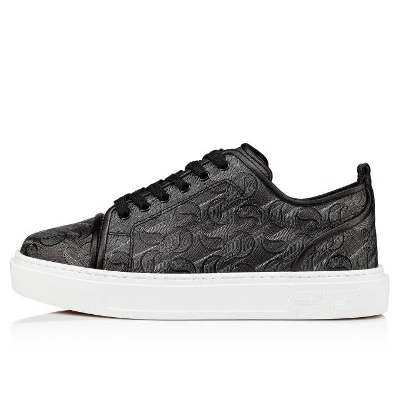 Christian Louboutin Black Adolon Junior Sneakers