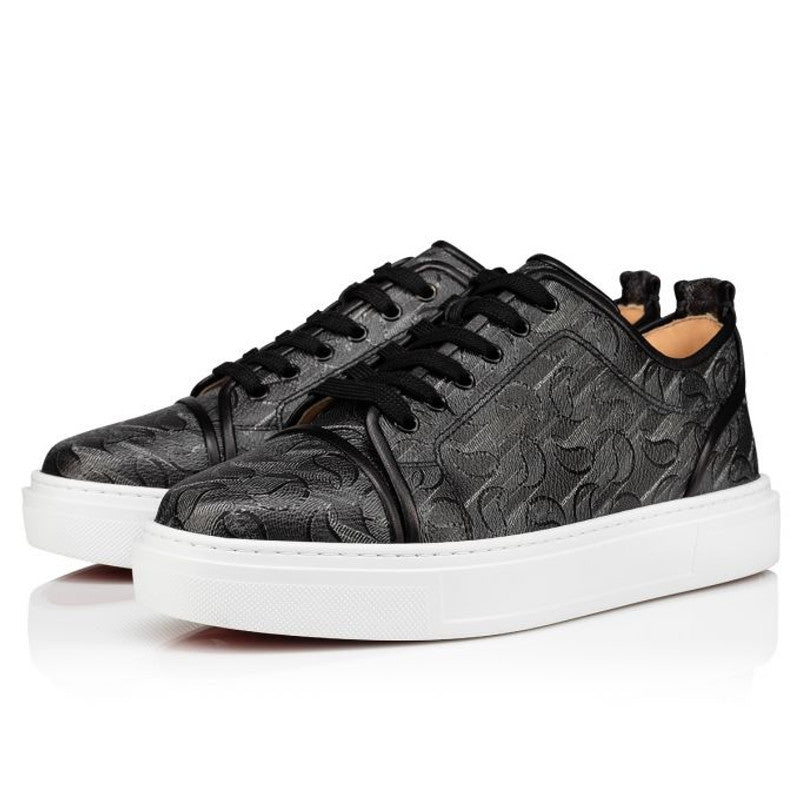 Christian Louboutin Black Adolon Junior Sneakers