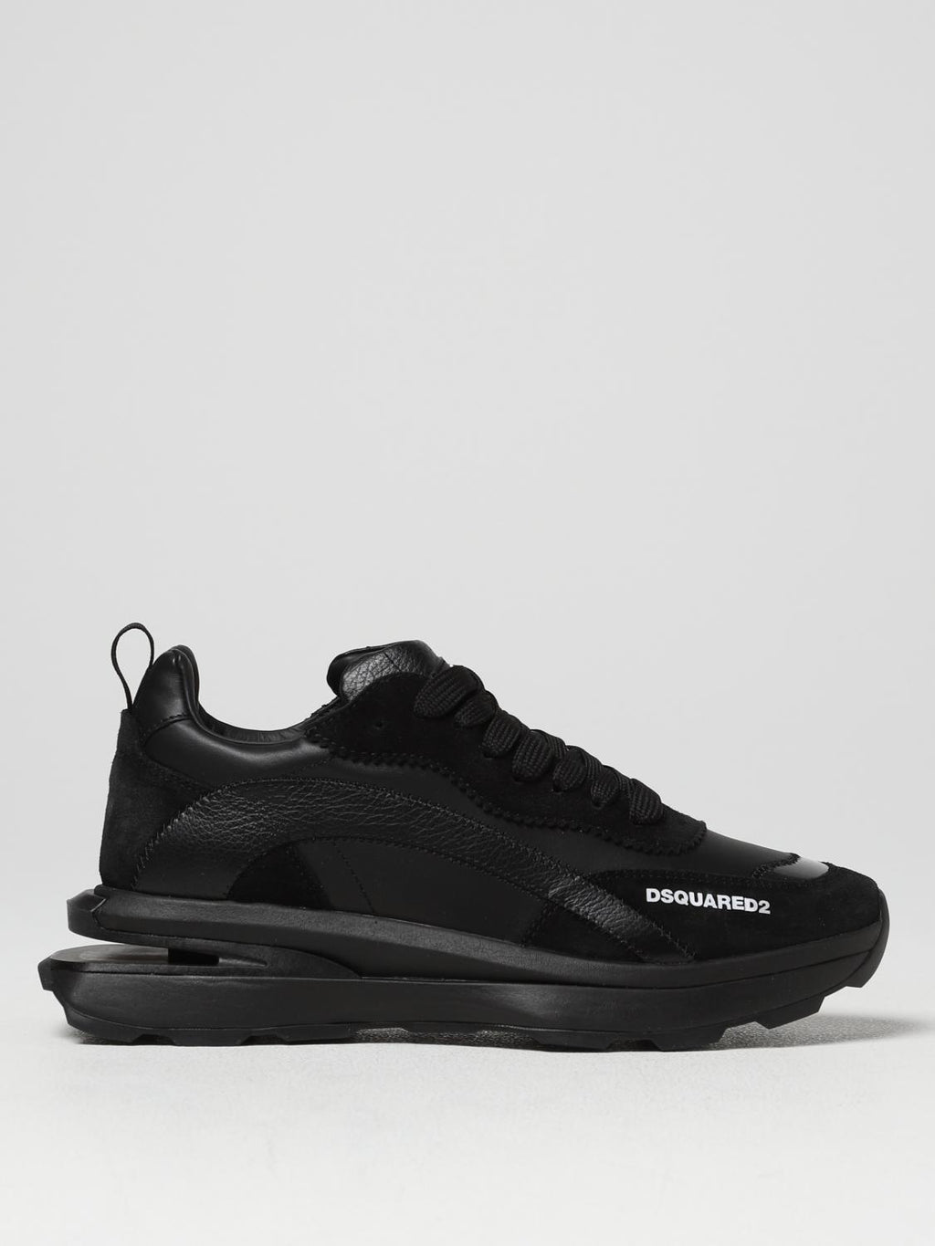 DSQUARED2 Slash Dsquared2 leather sneakers