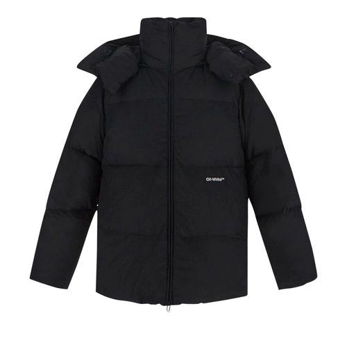 OFF-WHITE Bounce Hooded Down Puffer Jacket