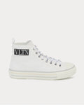 Valentino Vltn Mesh High-Top Sneaker, White