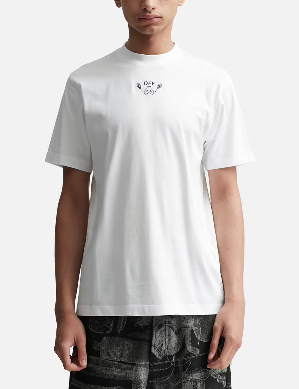 Off-white Bandana Arrow Casual S/S T-SHIRT White/Black