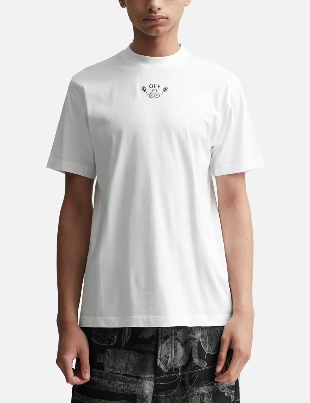 Off-white Bandana Arrow Casual S/S T-SHIRT White/Black