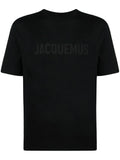 Jacquemus appliqué-logo crew-neck T-shirt