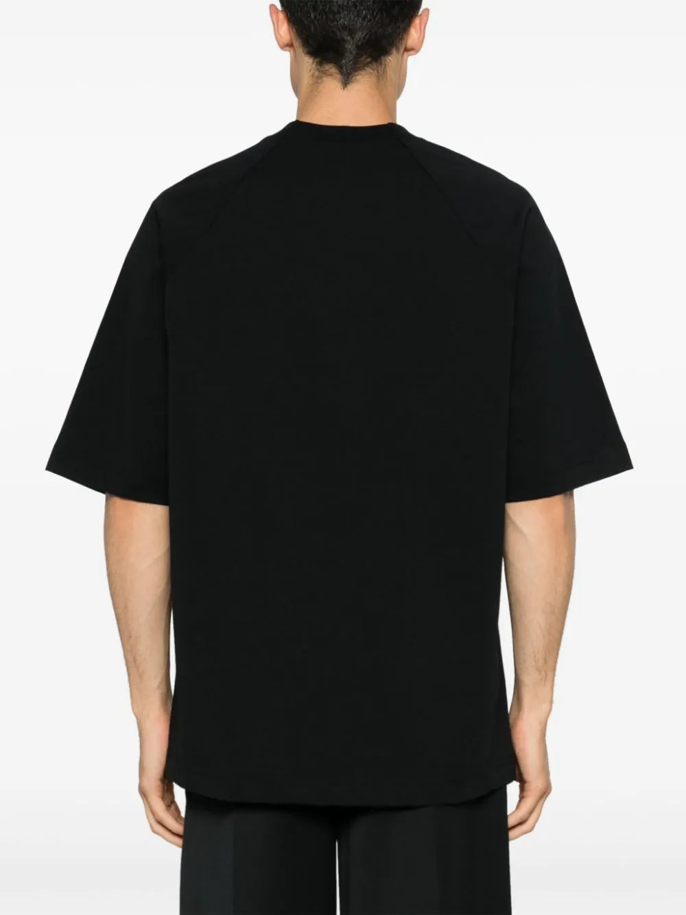 Jacquemus appliqué-logo crew-neck T-shirt