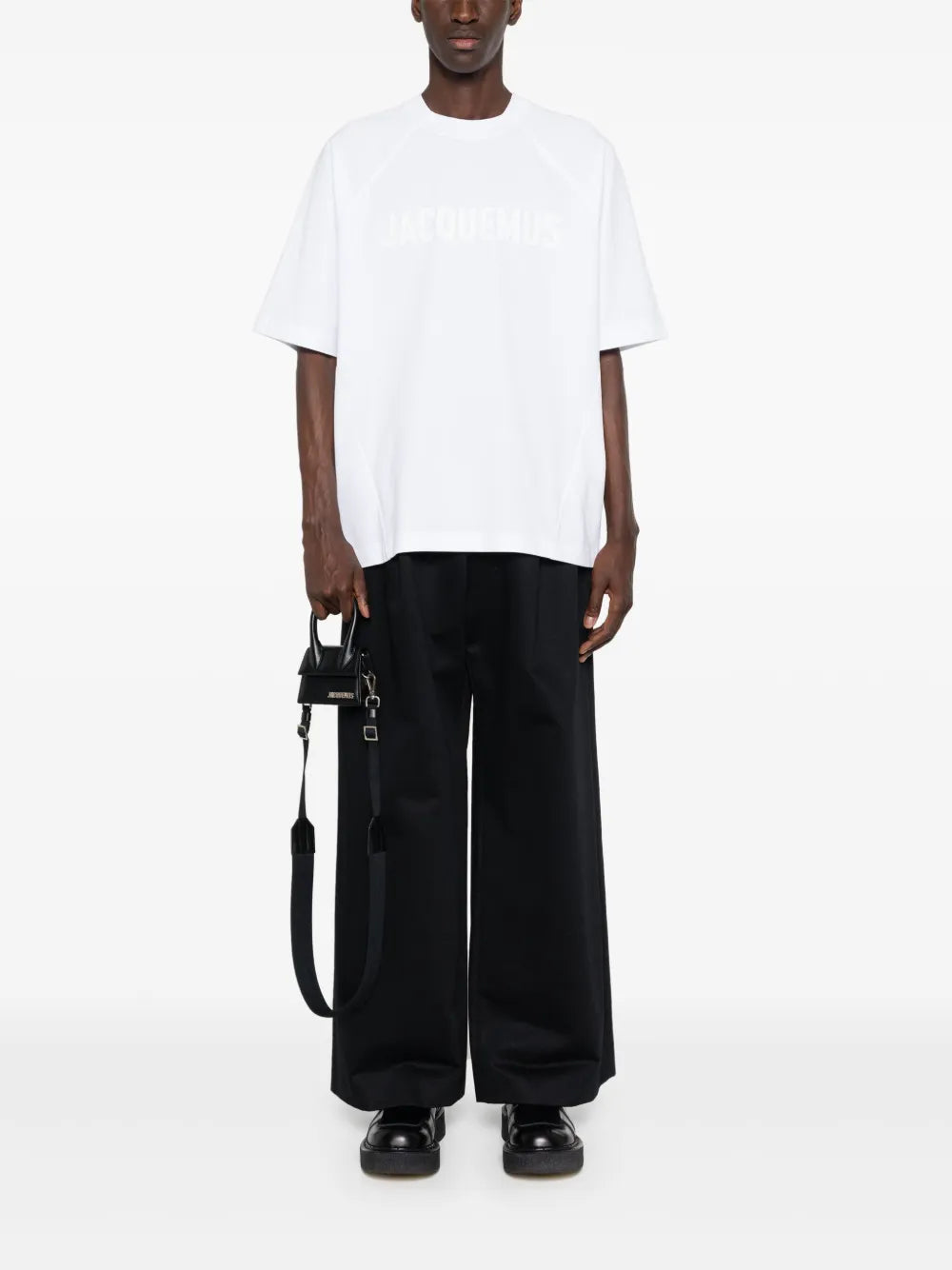 Jacquemus Le Tshirt Typo logo-print T-shirt