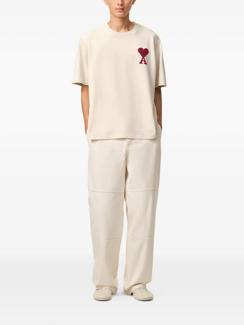 Ami De Coeur logo-embroidered T-shirt